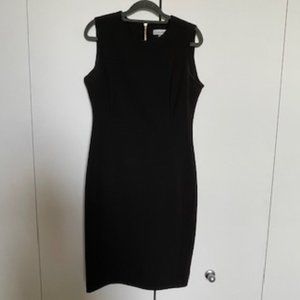 Calvin Klein Sleeveless Black Dress - Size: 8